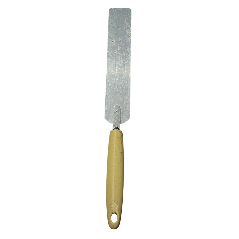 Vintage EKCO Stainless Steel Icing Spatula Straight Blade Cream Handle USA Made